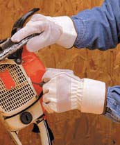 Double Leather Palm Gloves