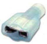 Fully Insulated Female Slide Connector 16-14 GA Wire Blue