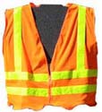 ANSI Class 3 Surveyor Safety Vest-Lime/Orange